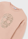 Blusa M/L Calavera Rosa Niña Junior Mayoral M7026 MAYORAL