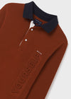 Polo M/L Con Relieve Shedron Niño Junior Mayoral M7162 MAYORAL