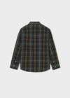 Camisa M/L Cuadros Verde/Amarillo Niño Junior Mayoral M7166 MAYORAL