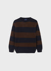 Sueter Rayas Cafe Niño Junior Mayoral M7363 MAYORAL