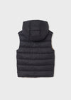 Chaleco Reversible Negro/Vizon Niño Junior Mayoral M7367 MAYORAL