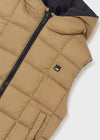 Chaleco Reversible Negro/Vizon Niño Junior Mayoral M7367 MAYORAL