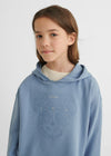 Sudadera Ecofriends Azul Cielo Niña Junior Mayoral M7470 MAYORAL