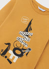 Blusa M/L Woof Mostaza Niña Junior Mayoral M7037 MAYORAL