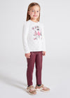 Leggings Polipiel Tinto Niña Mayoral M4763 MAYORAL