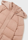 Chamarra Acolchonada Con Gorro Rosa Rubor Niña Junior Mayoral M7483 MAYORAL