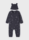 Pijama Mameluco Gris Bebe Niño Mayoral M2717 MAYORAL