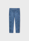 Leggings Simulando Mezclilla Claro Niña Mayoral M4762 MAYORAL