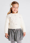 Falda Estampada Con Moño Cuadros Niña Mayoral M4946 MAYORAL