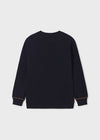 Sudadera En Relieve Marino Niño Junior Mayoral M7450 MAYORAL