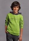 Pants Sudadera Con Capucha Verde Niño Junior Mayoral M7822 MAYORAL