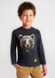 Playera M/L Oso Gris Niño Mayoral M4006