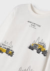 Playera M/L Vehiculos Beige Niño Mayoral M4008 MAYORAL