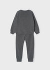 Pants Aplicaciones Gris Niña Mayoral M4855 MAYORAL