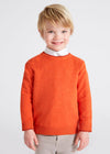 Sueter Con Cuello Redondo Naranja Niño Mayoral M311 MAYORAL