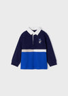 Polo M/L Combinado Azul Bebe Niño Mayoral M2155 MAYORAL