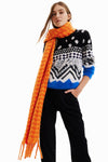 Bufanda Naranja Desigual 22Waawa19 DESIGUAL