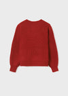 Sueter Tejido Rojo Niña Junior Mayoral M7376 MAYORAL