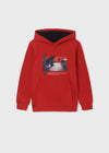 Sudadera Grafica Roja Niño Junior Mayoral M7449 MAYORAL