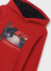 Sudadera Grafica Roja Niño Junior Mayoral M7449 MAYORAL