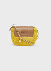 Bolso Afelpado Color Mostaza Abelylula Unitalla M5955 ABEL Y LULA