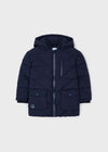 Chamarra Bomber Largo Marino Niño Mayoral M4461 MAYORAL