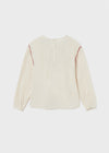 Blusa Bordado Garbanzo Junior Niña Mayoral M7172 MAYORAL