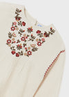Blusa Bordado Garbanzo Junior Niña Mayoral M7172 MAYORAL