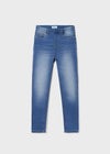 Pantalon Cerrado Mezclilla Super Skinny Fit Claro Niña Junior Mayoral M578 MAYORAL