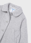 Abrigo Paño Ecogriends Gris Claro Bebe Niña Mayoral M2434 MAYORAL