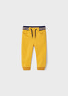 Pantalon Jogger Fit Amarillo Bebe Niño Mayoral M2527 MAYORAL