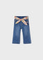 Pantalon Largo Mezclilla Flaret Fit Claro Bebe Niña Mayoral M2542