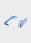 Manta Pelo Suave Azul Bebe Niño Mayoral M9154 MAYORAL