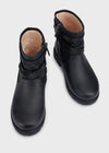 Botin Motero Cinta Negro Niña Mayoral M44313 MAYORAL