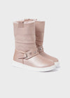 Botin Forro Afelpado Rosa Mayoral Niña M44319 MAYORAL