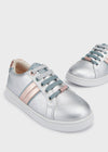 Tennis Sneaker Cordones Plata Niña Mayoral M44365 MAYORAL