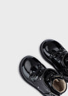 Botin Motero Charol Negro Niña Mayoral M42310 MAYORAL