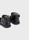 Botin Motero Charol Negro Niña Mayoral M42310 MAYORAL