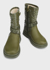 Bota Acolchada Verde Niña Mayoral M48315 MAYORAL