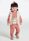 Pants Con Chaleco Rubor Bebe Niña Mayoral M2836 MAYORAL
