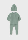 Conjunto Tejido Con Gorro Jade Unisex Bebe Mayoral M2509 MAYORAL
