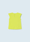 Blusa M/C Bordada Verde Lima Bebe Niña Mayoral M1012 MAYORAL