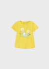 Blusa M/C Amarillo Bebe Niña Mayoral M1013 MAYORAL