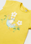 Blusa M/C Amarillo Bebe Niña Mayoral M1013 MAYORAL