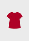 Blusa M/C Rojo Bebe Niña Mayoral M1014 MAYORAL