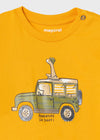 Playera M/C "Play" Vehiculo Ambar Bebe Niño Mayoral M1029 MAYORAL