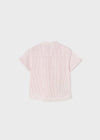 Camisa M/C Cuello Mao Lino Rayas Bebe Niño Mayoral M1112 MAYORAL