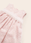 Vestido Organza Bordada Rosa Bebe Niña Mayoral M1948 MAYORAL