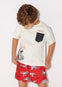 Playera M/C Bolsillo Beige Niño Mayoral M3005