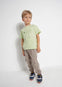 Playera M/C Embossed Verde Niño Mayoral M3019